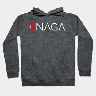 Naga Coin White Hoodie